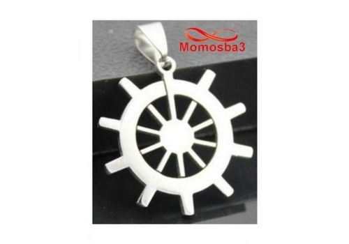 Chaine avec Pendentif Marine - Acier Inoxydable au meilleur prix au Maroc