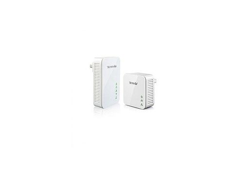 Kit Mini adaptateur CPL P200 BLANC + Powerline Extender wifi  N300  PW201A -BLANC au meilleur prix au Maroc