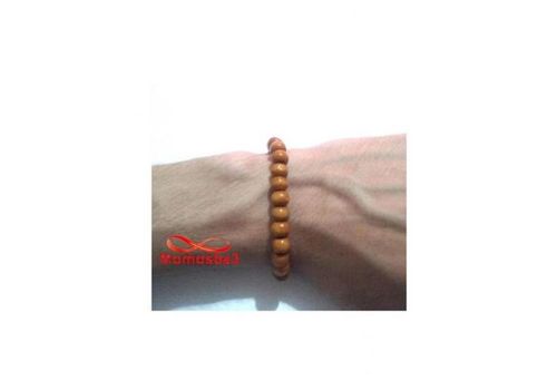 Agate Bois Sur Cordon Réglable au meilleur prix au Maroc