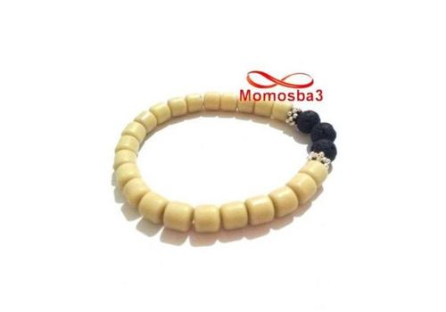 Agate Pierres Naturelle Unisex - élastique au meilleur prix au Maroc