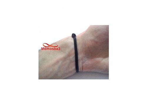 Bracelet Fil Noir Réglable Avec Pendentif Ancre Marine Kiel James Patrick au meilleur prix au Maroc