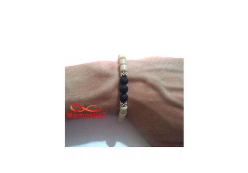 Agate Pierres Naturelle Unisex - élastique au meilleur prix au Maroc