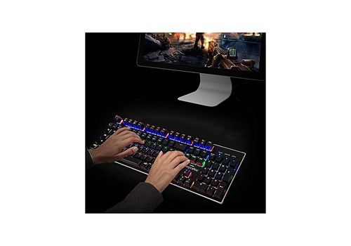 Clavier Gamer de Jeu de Rétroéclairage couleur USB filaire Souris + Glavier au meilleur prix au Maroc