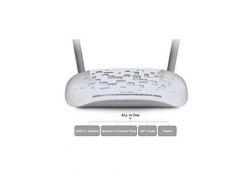 Avec la nouvelle configuration Modem Routeur ADSL2 + WiFi N 300Mbps All In One avec Point d'access et switch 4 ports incorporé au meilleur prix au Maroc