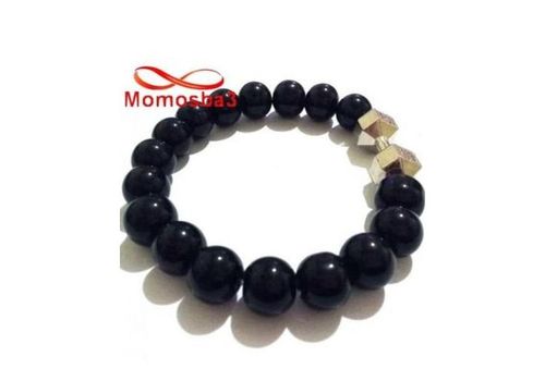 Agate Verre Grande Boules Avec Pendentif Fitness Argenté - Unisex au meilleur prix au Maroc