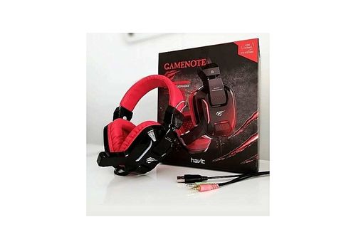 Casque Gaming Gamer Original avec Microphone, Lumière LED, connecteur Jack double, Port USB, Ultra-résistant, Excellente qualité sonore au meilleur prix au Maroc