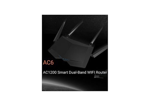 AC6 AC1200 Smart Dual-Band WI-Fi Router au meilleur prix au Maroc