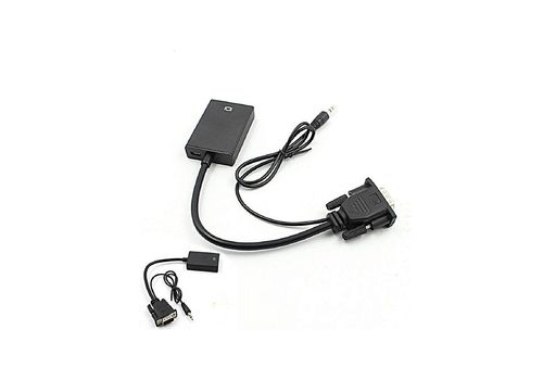 VGA VERS HDMI AVEC SORTIE AUDIO au meilleur prix au Maroc