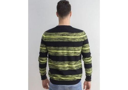 Pull col rond coton - Multi couleur au meilleur prix au Maroc