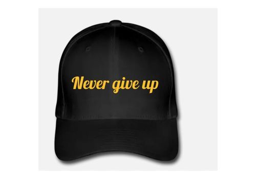 Casquette trucker never give up au meilleur prix au Maroc