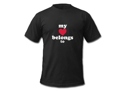 T-SHIRT HOMME PERSONNALISE SPECIALE LOVE CŒUR AMOUR au meilleur prix au Maroc