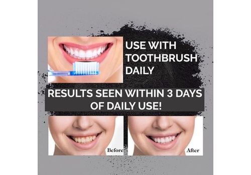 1PCS Nettoyage Blanchiment Des Dents L'hygiène Poudre Nature Charbon au meilleur prix au Maroc