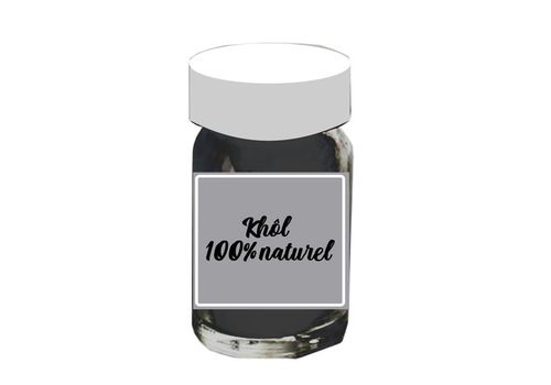 Khôl Noir traditionnel 100% Naturel - Maroc au meilleur prix au Maroc