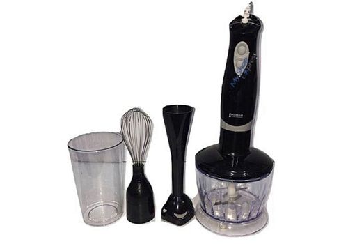 MIXEUR PLONGEANT  HAND BLENDER SET 4 IN 1 NOIR BY GENERAL au meilleur prix au Maroc