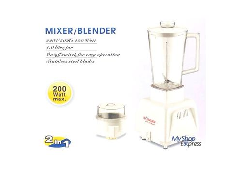 MIXEUR BLENDER PLUS MOULIN EPICES BOMANN au meilleur prix au Maroc