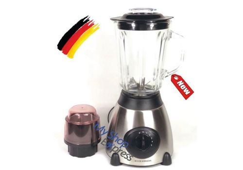 BLENDER MIXEUR SMOOTHIE MAKER BOL EN VERRE 700W PLUS MOULIN EPICES 5 VITESSES PLUS FONCTION PULSE au meilleur prix au Maroc
