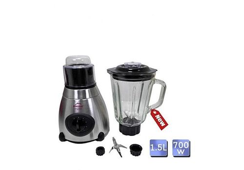 BLENDER AVEC MOULIN BOL EN VERTE ET CONCASSEUR A GLACE 700W + 3 PIECE DE RECHANGE GRATUIT au meilleur prix au Maroc