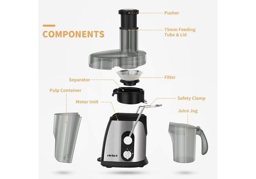 CENTRIFUGEUSE EXTRACTEUR DE JUS HAUTE PERFORMANCE  FRUITS ET LEGUMES au meilleur prix au Maroc
