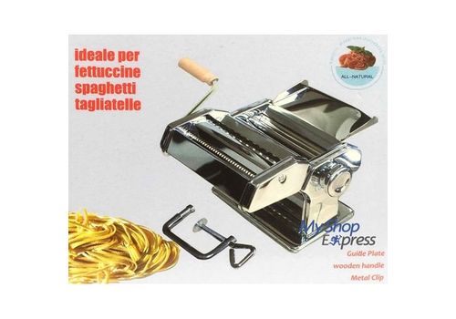 Machine à pâtes manuelle detachable acier chromé - 150mm au meilleur prix au Maroc