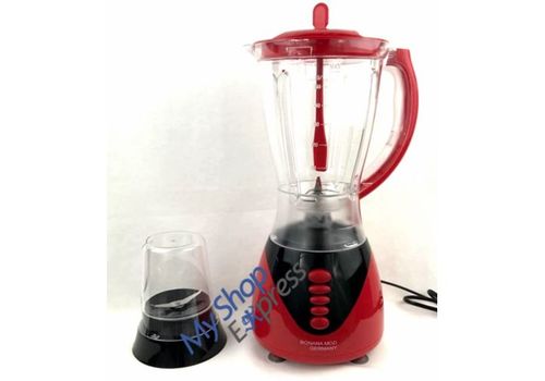 BLENDER  MIXEUR 1.5L + MOULIN EPICES BOL INCASSABLE + UNE  SPATULE ROUGE au meilleur prix au Maroc