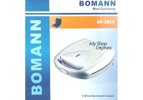 BOMANN GRAND PANINI ELECTRIQUE 1400W au meilleur prix au Maroc