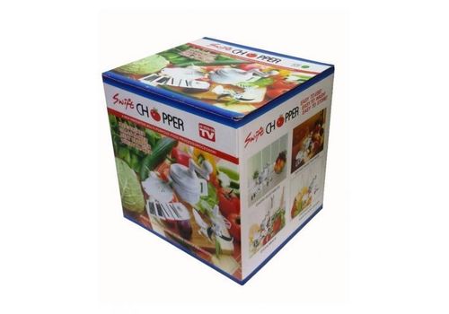 Hachoir Robot multifonction manuel + 4 surface amovibles pour râper et trancher -Swift Chopper - solution cuisine au meilleur prix au Maroc