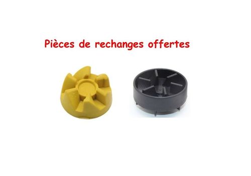 MIXEUR BLENDER SMOOTHIE MAKER BOL EN VERRE PLUS MOULIN EPICES PLUS 2 PIECES DE RECHANGES au meilleur prix au Maroc