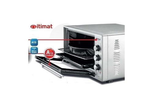 ITIMAT FOUR ELECTRIQUE 40L ITIMAT DOUBLE VITRAGE VENTILATEUR TURBO LAMPE INTERIEUR au meilleur prix au Maroc