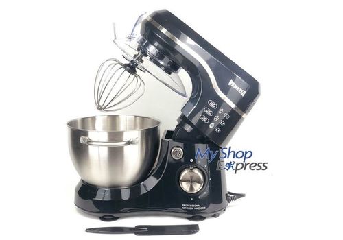 VENEZIA ROBOT PETRIN PATISSIER  FAIBLE BRUIT 3L AVEC 8 VITESSES MULTIFONCTION AVEC PROTECTION ANTI ECLABOUSSURES au meilleur prix au Maroc