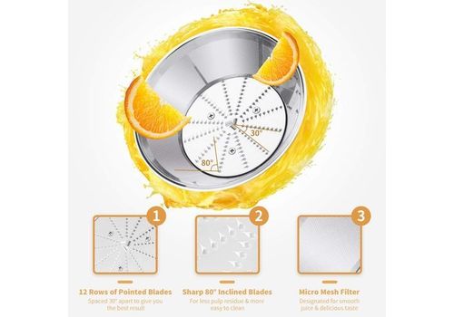 CENTRIFUGEUSE EXTRACTEUR DE JUS HAUTE PERFORMANCE  FRUITS ET LEGUMES au meilleur prix au Maroc