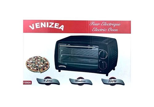 VENEZIA PACK VENEZIA ROBOT PETRIN PATISSIER 3L PROTECTION ANTI ECLABOUSSURES + FOUR ELECTRIQUE 9L NOIR au meilleur prix au Maroc