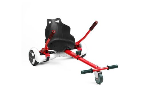 PACK Hoverboard B1 APP Blanc + Hoverkart Rouge - Gyropode de luxe - Skateboard electrique - Led, Bluetooth et Application Mobile au meilleur prix au Maroc