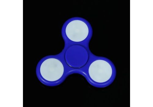 Spinner avec LED - LED Fidget Spinner - Bleu au meilleur prix au Maroc