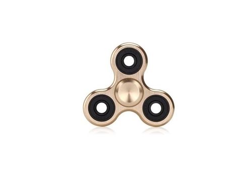 Spinner en métal - Metal Fidget Spinner - Doré au meilleur prix au Maroc