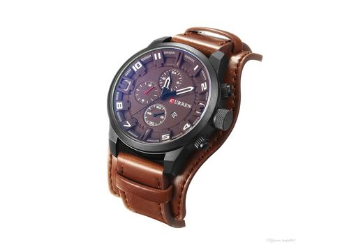 Montre Quartz de Luxe pour Hommes - GARANTIE 1 AN au meilleur prix au Maroc