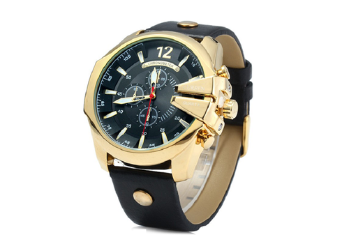 Montre Quartz de Luxe pour Hommes - GARANTIE 1 AN au meilleur prix au Maroc