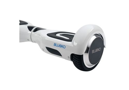 PACK Hoverboard B1 APP Blanc + Hoverkart Bleu - Gyropode de luxe - Skateboard electrique - Led, Bluetooth et Application Mobile au meilleur prix au Maroc