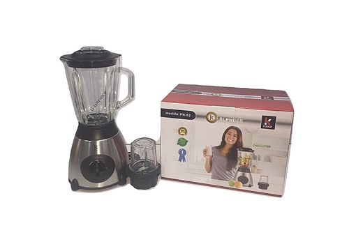 KENZ BLENDER - 350W - 1.5L AVEC MOULIN BOL EN VERRE au meilleur prix au Maroc