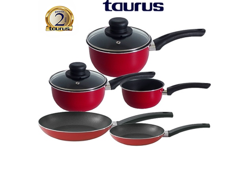 Lot 3 casseroles 18,16,14 + 2 poele 26cm , 20cm au meilleur prix au Maroc