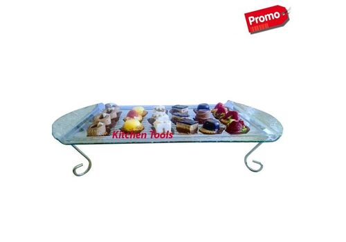 Présentoir de table - Snack Amuse-bouches A Pieds 2Pcs au meilleur prix au Maroc