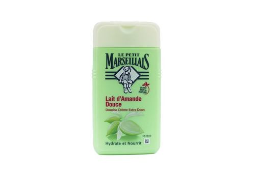 Gel douche Le Petit Marseillais amande douce, flacon de 250 ml au meilleur prix au Maroc