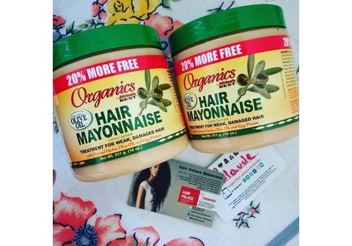 ORGANICS Hair Mayonnaise Olive oil+ 20% MORE FREE-511G au meilleur prix au Maroc