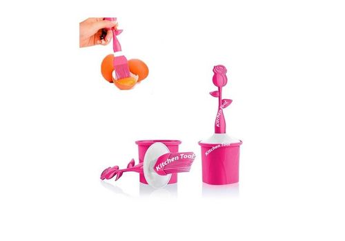 Brosse de cuisson avec pot récipient au meilleur prix au Maroc