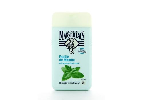 Le Petit Marseillais Gel Douche Extra Doux Feuille de Menthe Flacon 250 ml au meilleur prix au Maroc