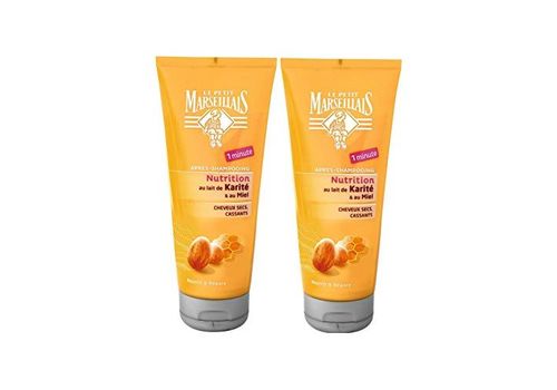Après Shampooing Cheveux Secs / Abîmés / Cassants Karité - Miel - Tube 200 ml - Lot de 2 au meilleur prix au Maroc