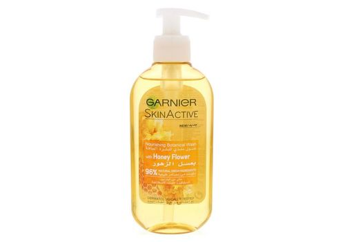 Garnier SkinActive Nourishing Botanical Wash With Honey Flower  - peaux sèches et très sèches au meilleur prix au Maroc