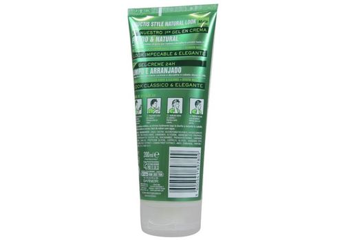 Garnier Fructis Style natural look mate gel creme 24H- 200 ml au meilleur prix au Maroc