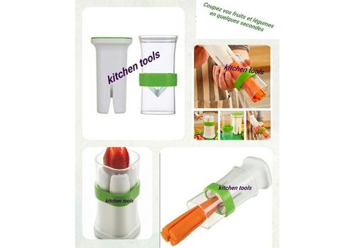Pack : Coupe Légumes et Fruits + Râpe légumes et fromage spirale 3in1. au meilleur prix au Maroc
