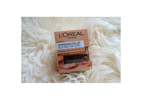 L’Oréal Sucres de Soin Gommage Eclat 3 sucres fins + huile de pépins de raisin 50 ml au meilleur prix au Maroc