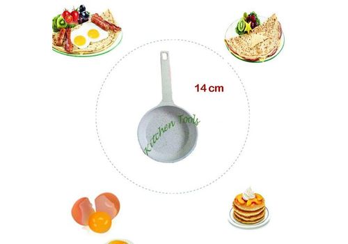 Poêle anti adhésive Diamètre 14cm en granit au meilleur prix au Maroc